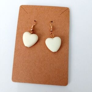 Fashion Jewelry Dangle Heart Earrings